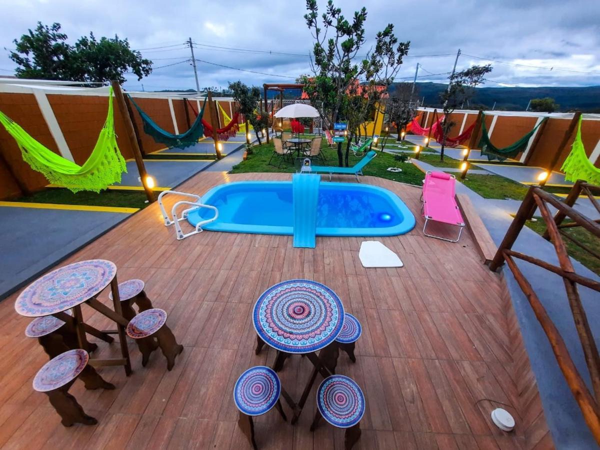 Camping Reino De Andalasia Alto Paraíso de Goiás Kültér fotó