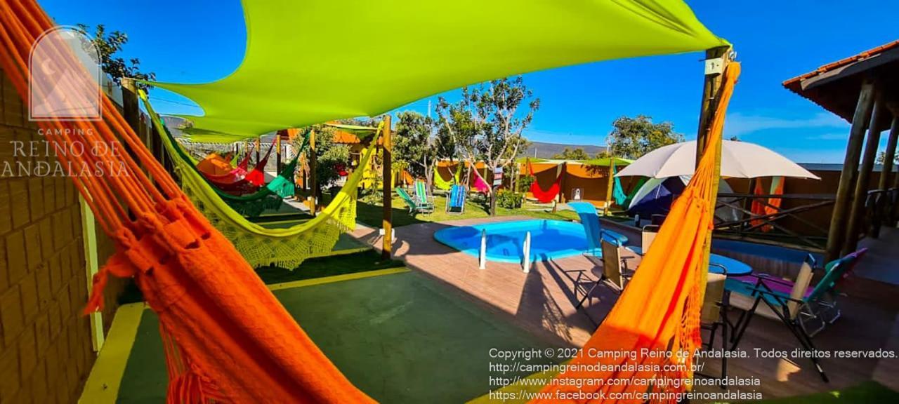 Camping Reino De Andalasia Alto Paraíso de Goiás Kültér fotó