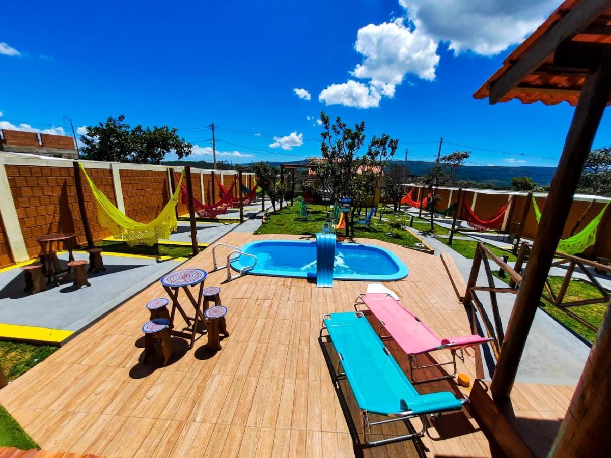 Camping Reino De Andalasia Alto Paraíso de Goiás Kültér fotó