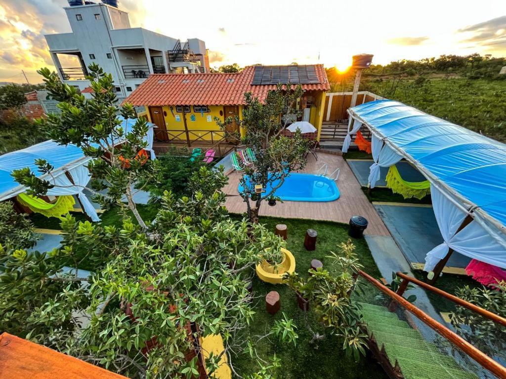 Camping Reino De Andalasia Alto Paraíso de Goiás Kültér fotó
