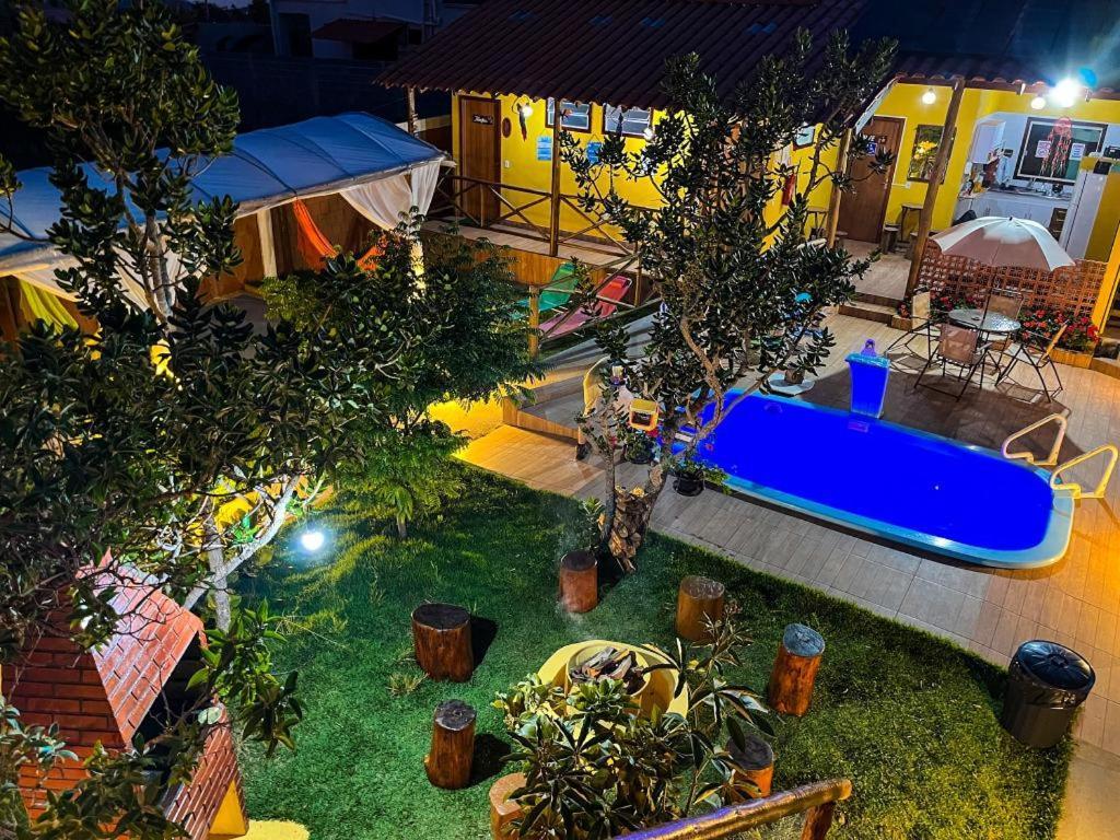 Camping Reino De Andalasia Alto Paraíso de Goiás Kültér fotó